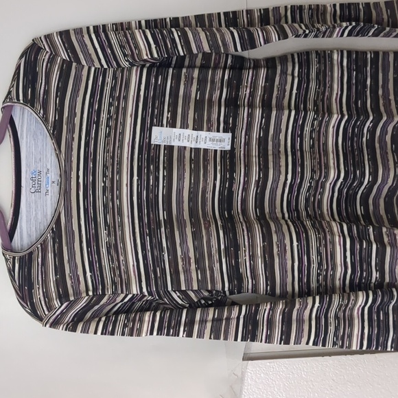 Croft & Barrow Long Sleeve T-shirt - Picture 2 of 5